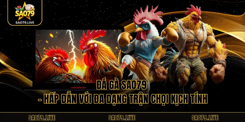 Đá Gà Sao79 - Hấp Dẫn Với Đa Dạng Trận Chọi Kịch Tính