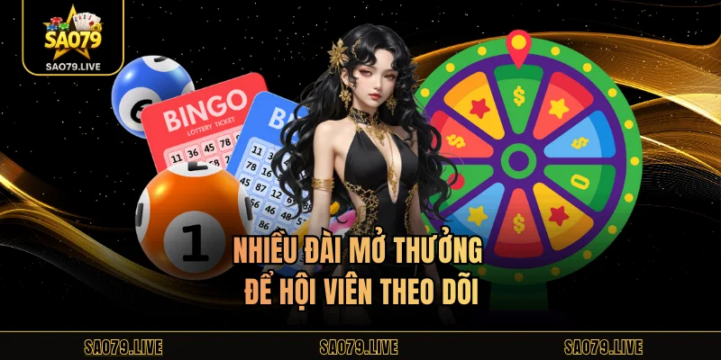 Xổ Số Miền Nam Sao79 – Trải Nghiệm Dự Đoán Hot Mỗi Ngày Nhiều đài mở thưởng để hội viên theo dõi