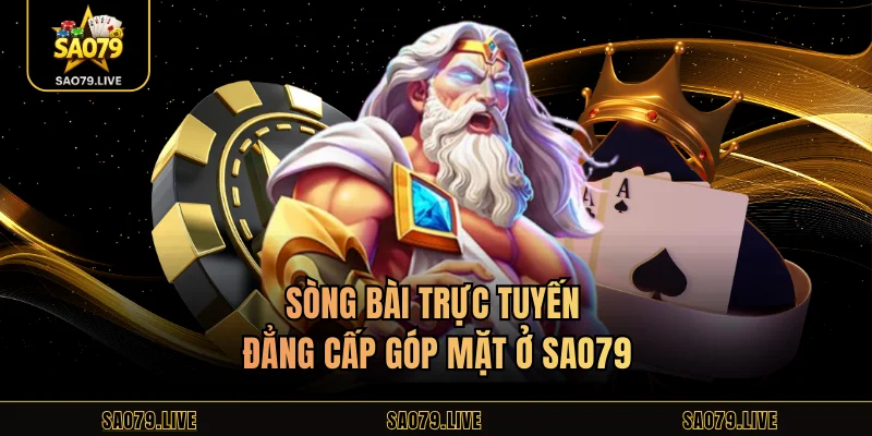 Sòng bài trực tuyến đẳng cấp góp mặt ở Sao79
