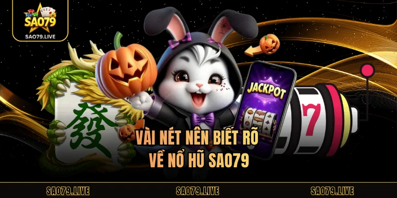 Vài nét nên biết rõ về nổ hũ Sao79